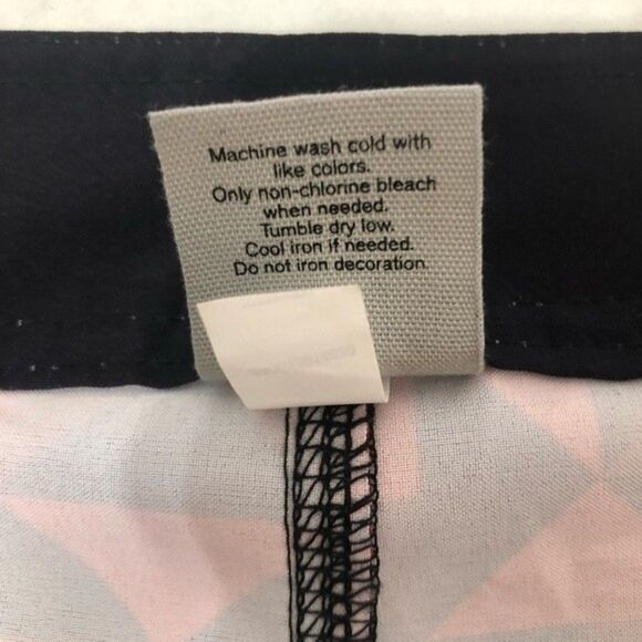 Y2K Hang Ten Board Shorts Size 38 Vintage Rasta Geometric Pattern Surf S… - Picture 6 of 8